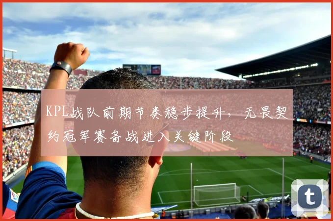 KPL战队前期节奏稳步提升，无畏契约冠军赛备战进入关键阶段