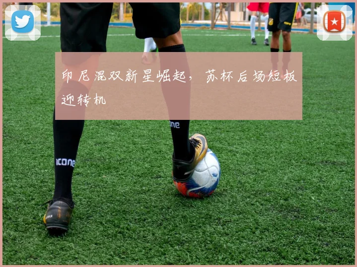 印尼混双新星崛起，苏杯后场短板迎转机